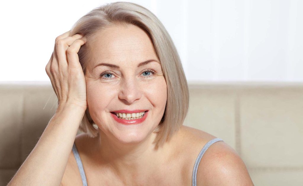 mature woman with beautiful face - santa rosa beach face lift surgeon
