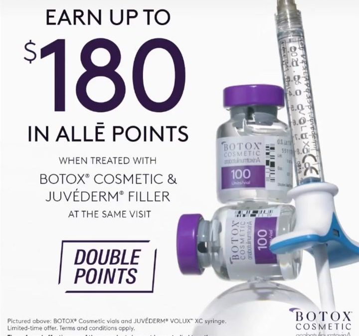 DOUBLE ALLĒ POINTS STARTING TODAY